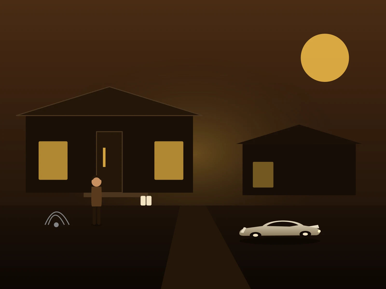 Suburban Morning